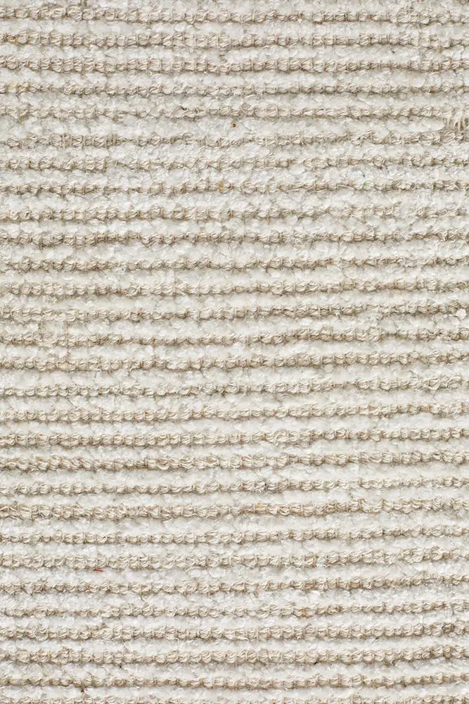 Allure Ivory Cotton Rayon Rug