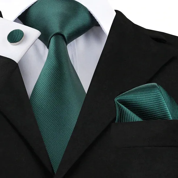 Classy Men Jade Green Silk Tie