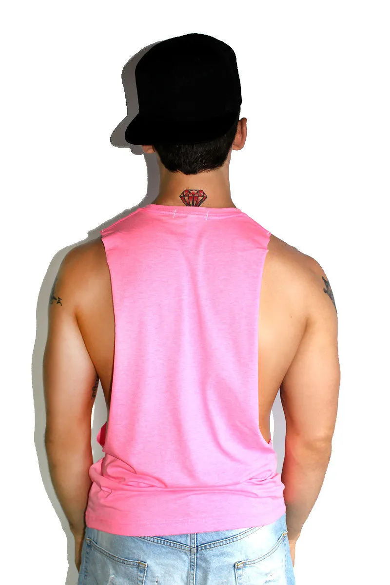 Core Shredder Tank-Neon Pink