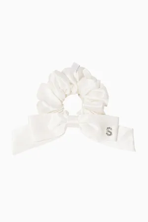 FLAME Silk Hair Tie with Bow