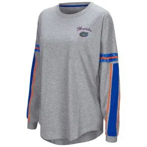 Florida Gators Colosseum WOMEN'S Gray "Mast" Oversized LS T-Shirt