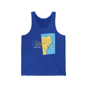 I.O.V-CANCUN Unisex Jersey Tank - Vacation Vibes Summer Wear