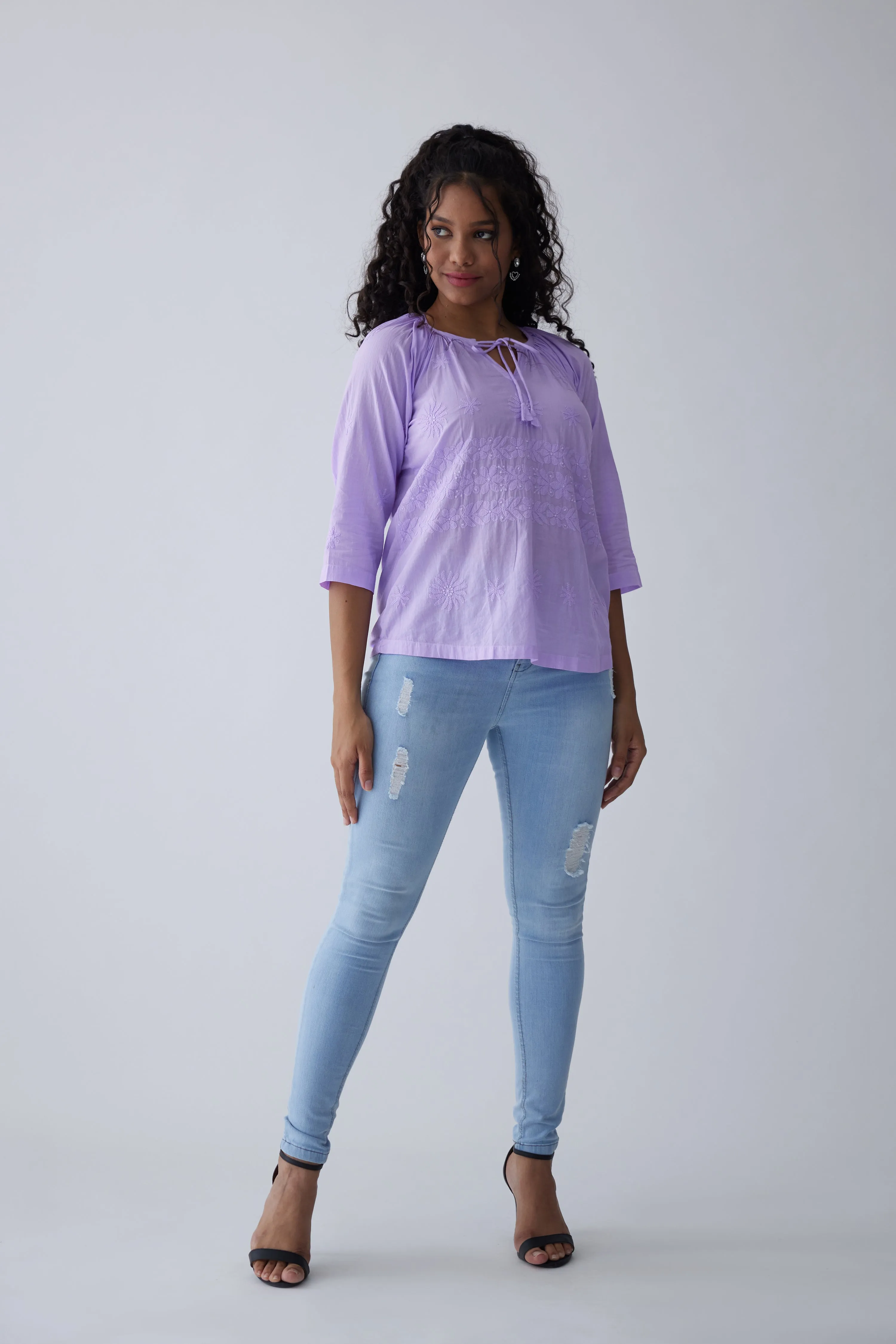 Kiara Cotton full sleeves top