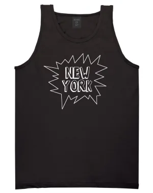 New York Bubble Quote Tank Top