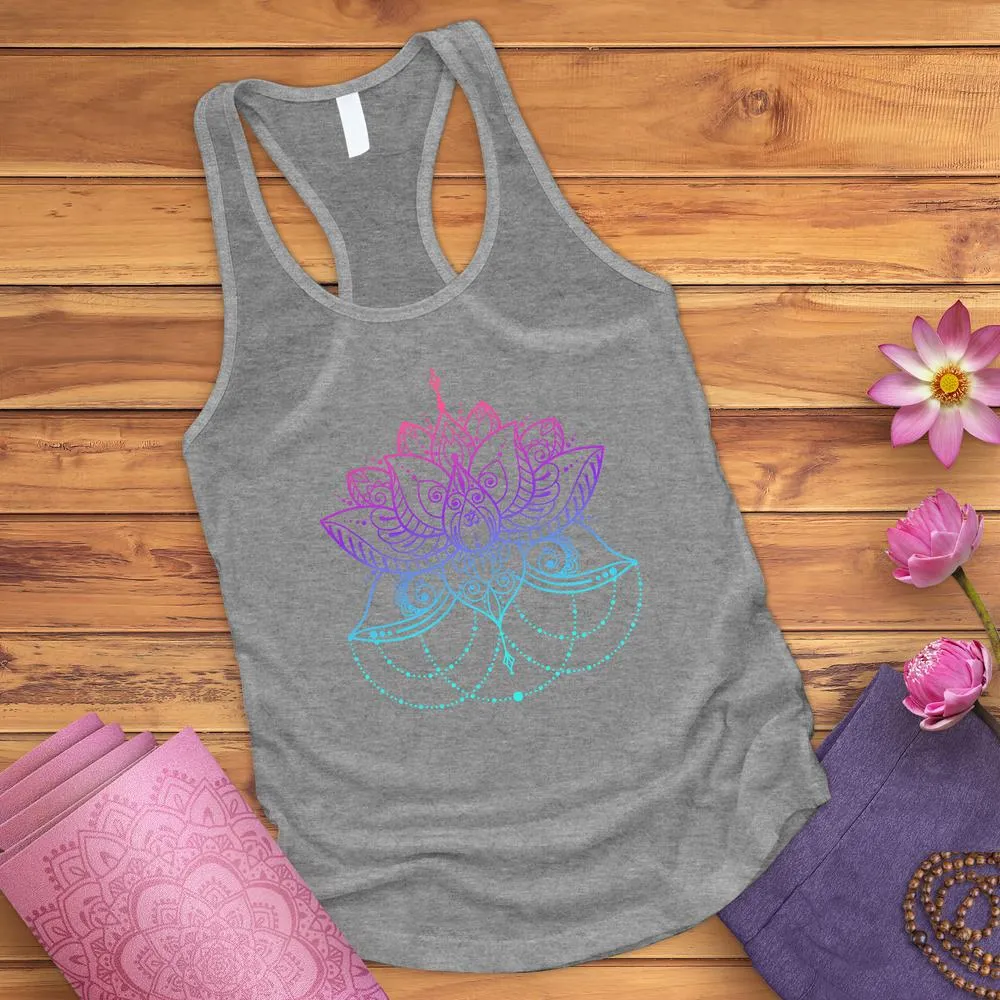 OM Lotus Flower Tank Top