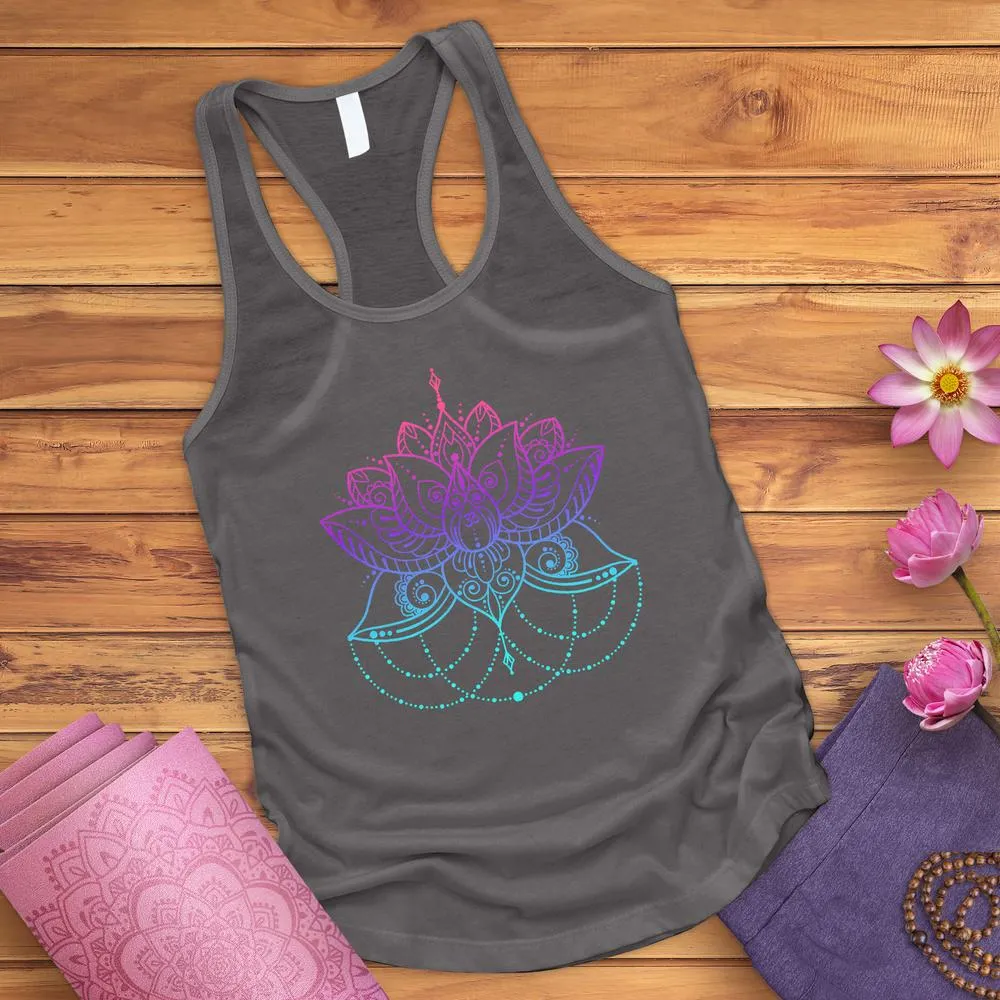 OM Lotus Flower Tank Top