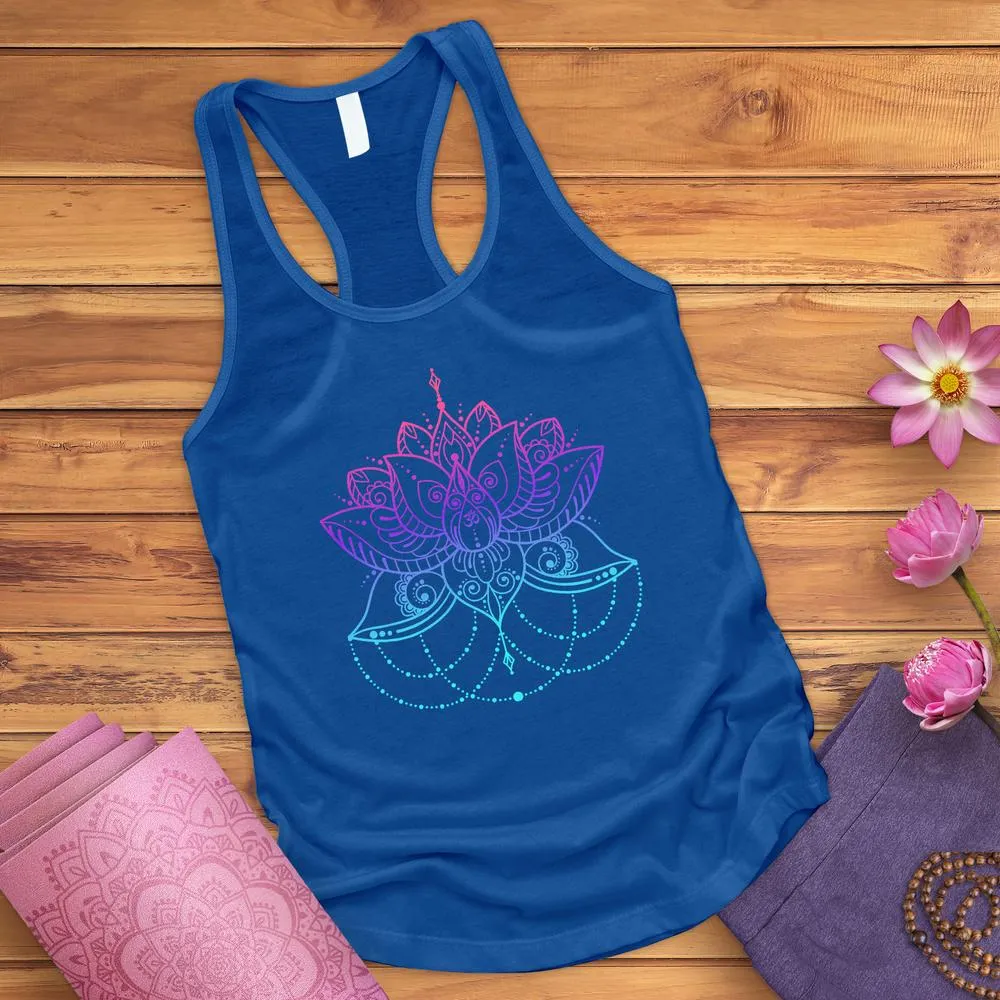 OM Lotus Flower Tank Top