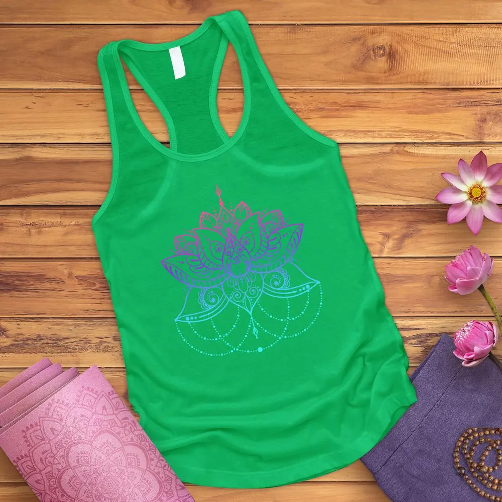 OM Lotus Flower Tank Top