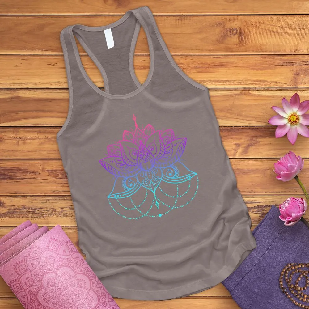 OM Lotus Flower Tank Top