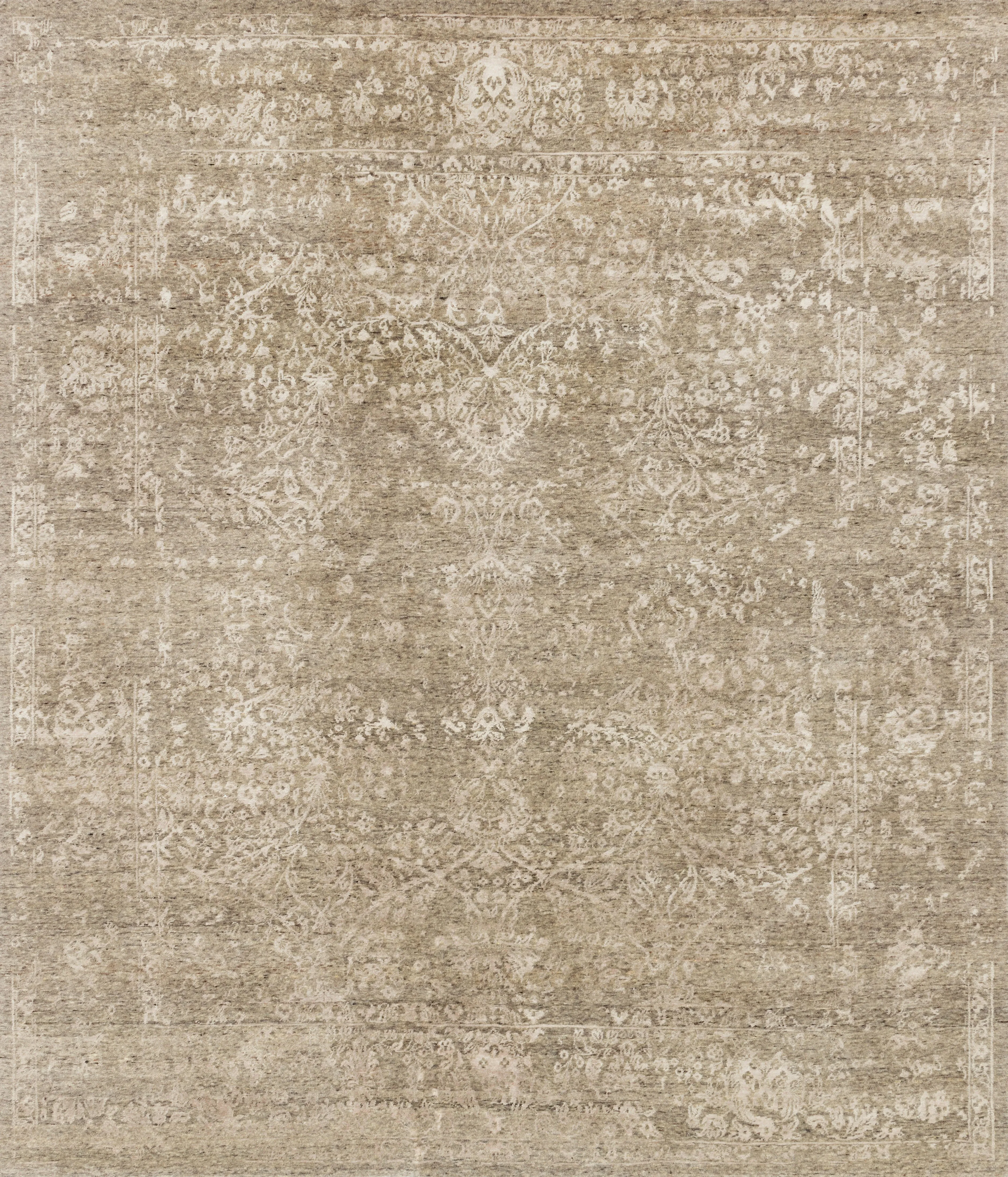 Pearl Rug in Ant. Ivory & Taupe