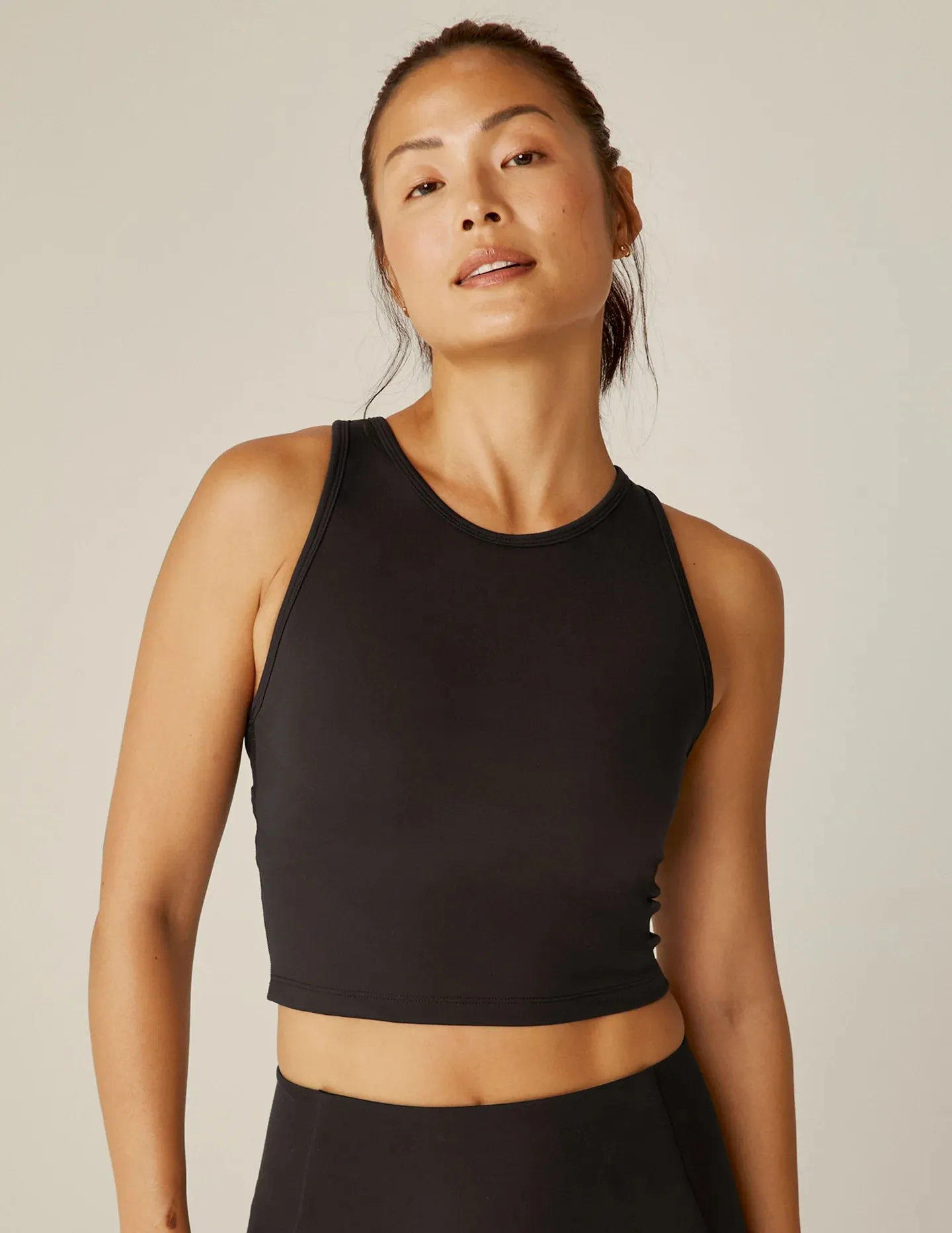 Powerbeyond Strive Cropped Tank - Black