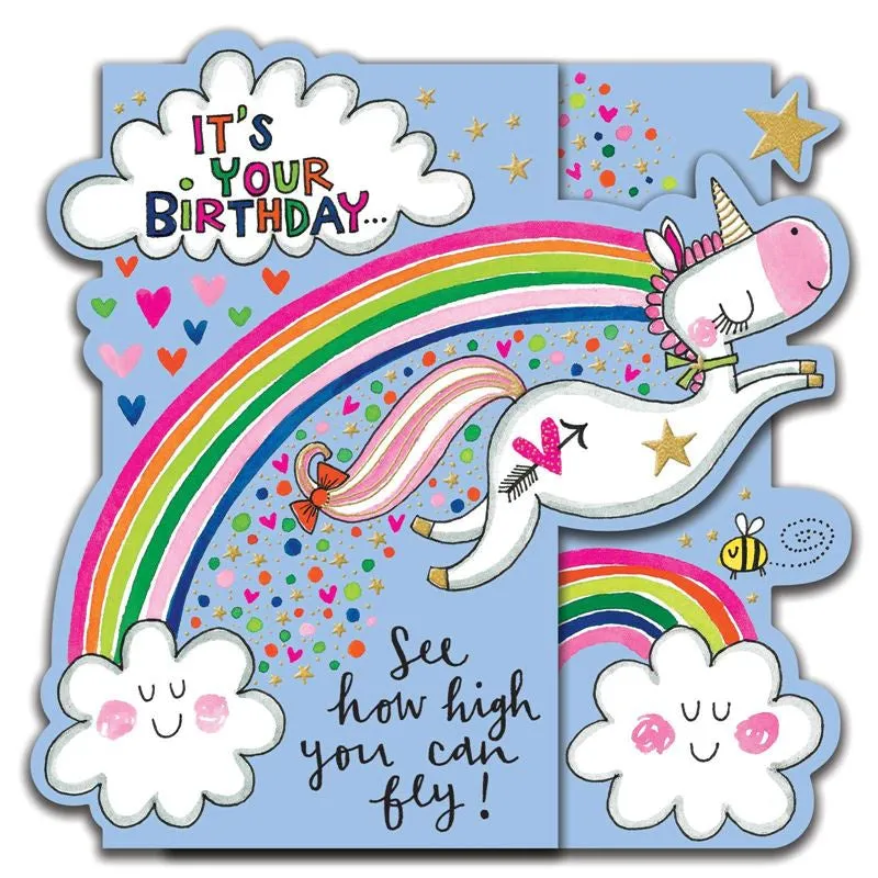 Rachel Ellen Unicorn Birthday Card