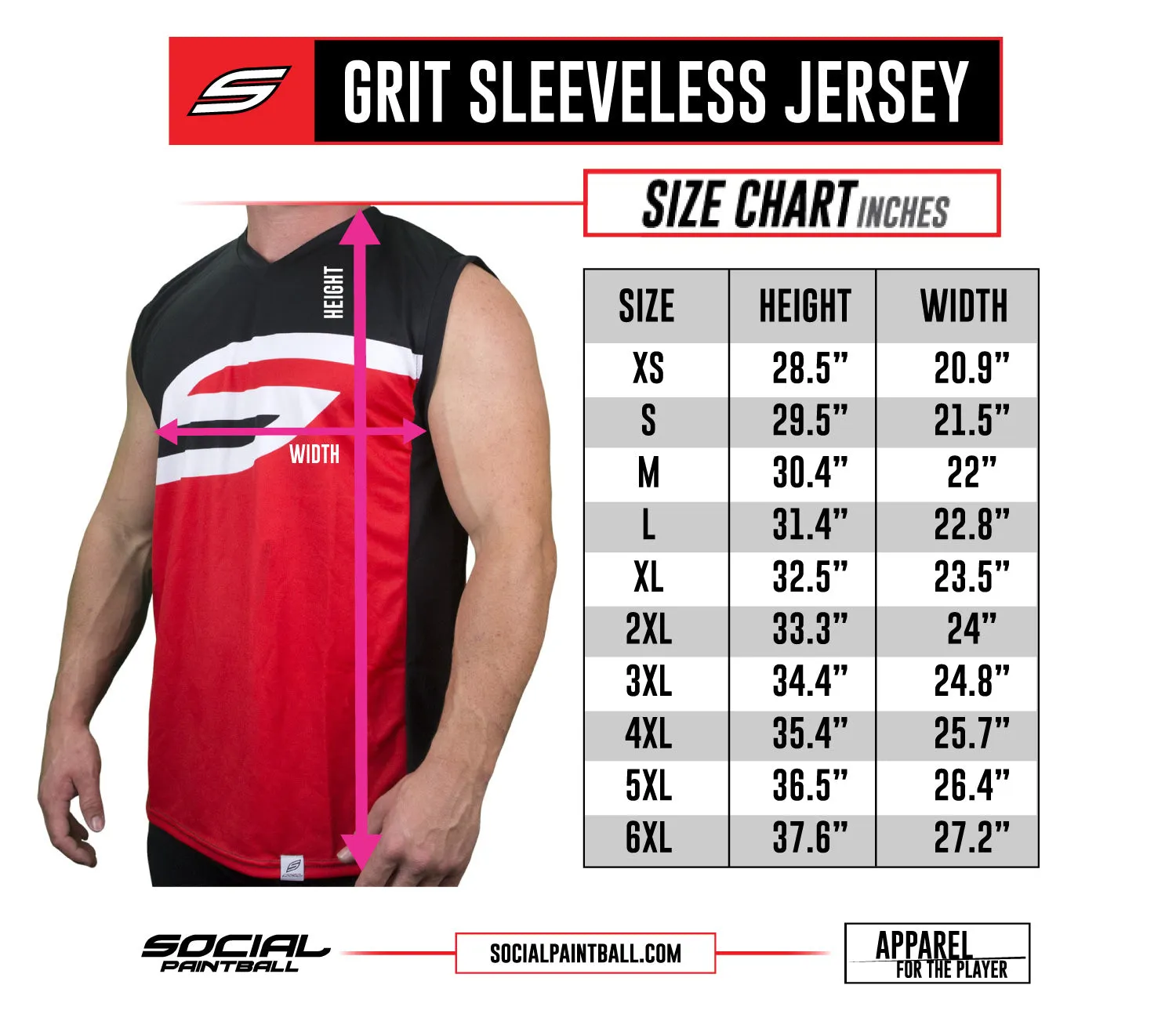 Social Paintball Grit Sleeveless Jersey - Silver Streak