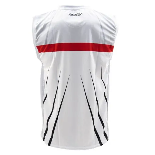 Social Paintball Grit Sleeveless Jersey - Silver Streak