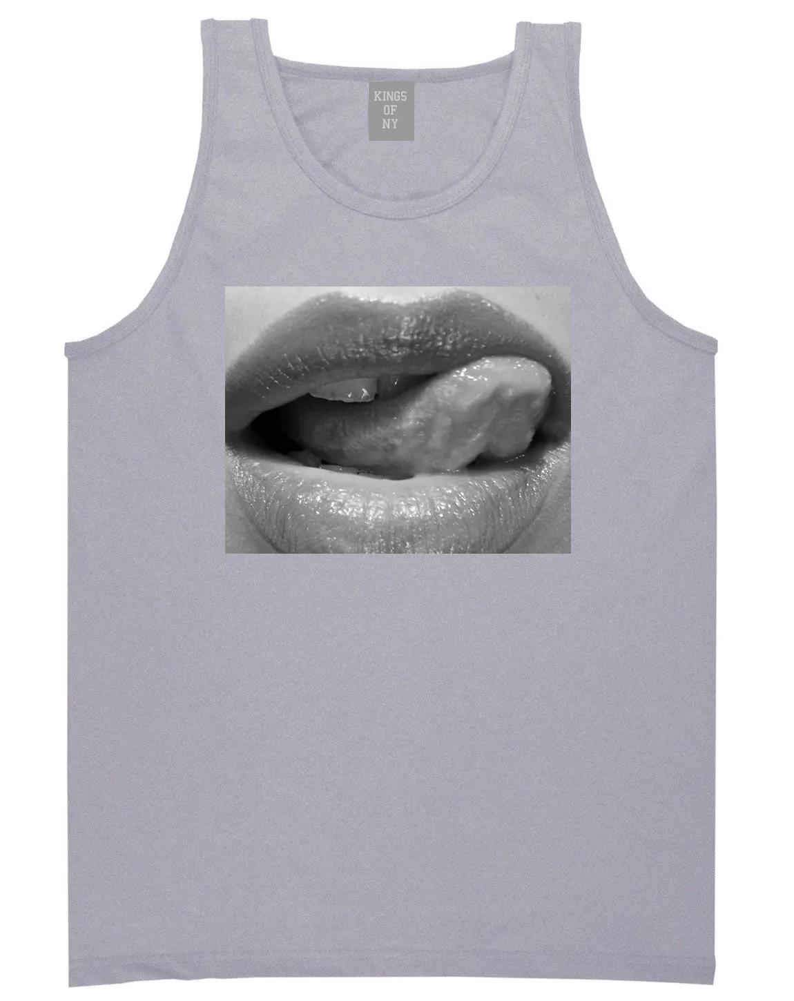 Togue Licking Lips Tank Top