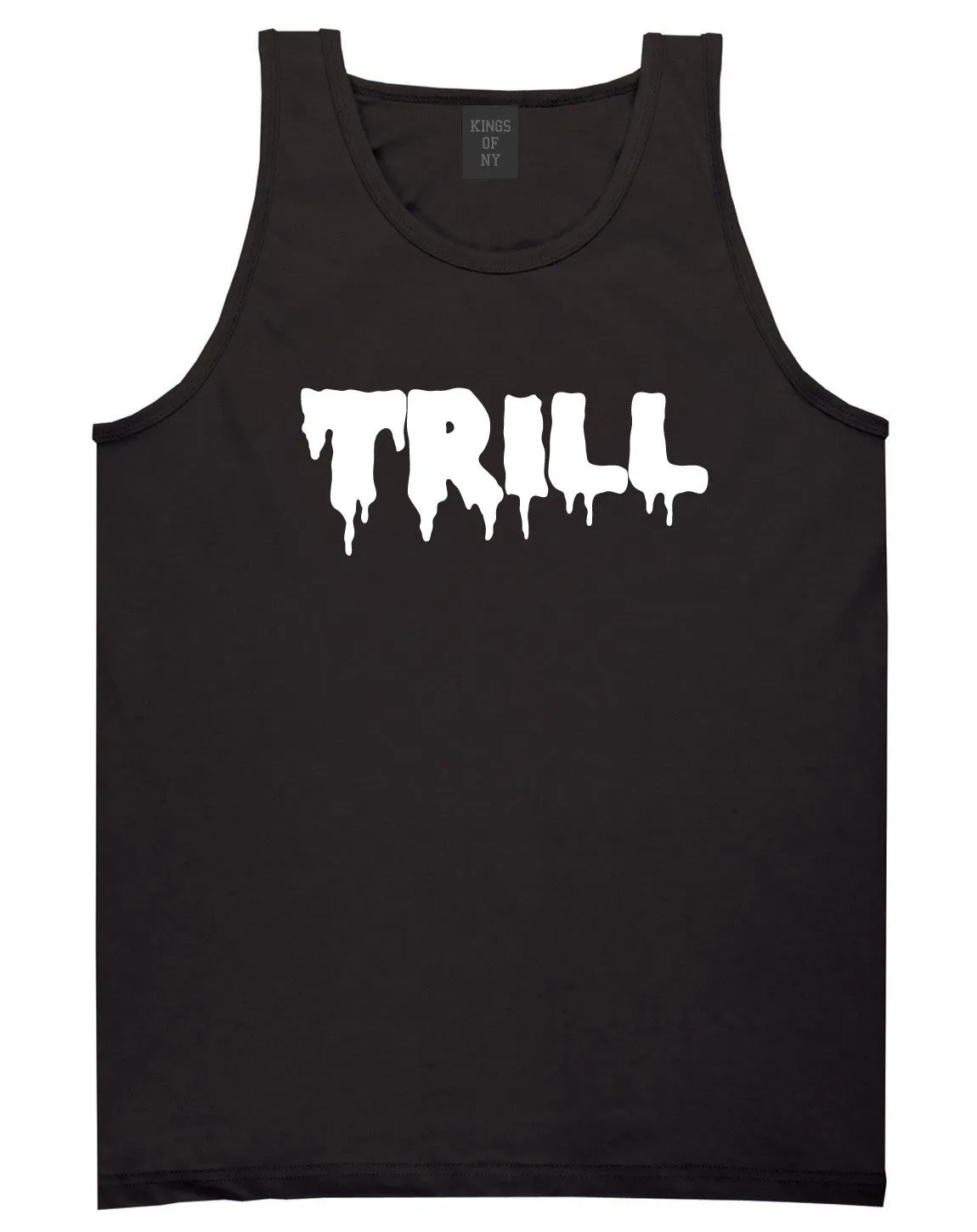 Trill Blood Drip Font Tank Top