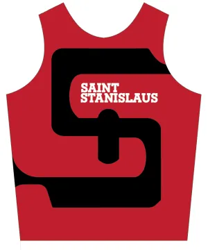 UNISEX PINNIE TOP TANK RED | SAINT STANISLAUS