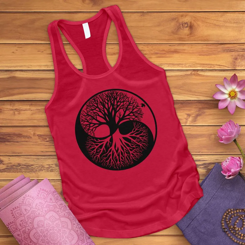 Yin Yang Tree of Life Tank Top