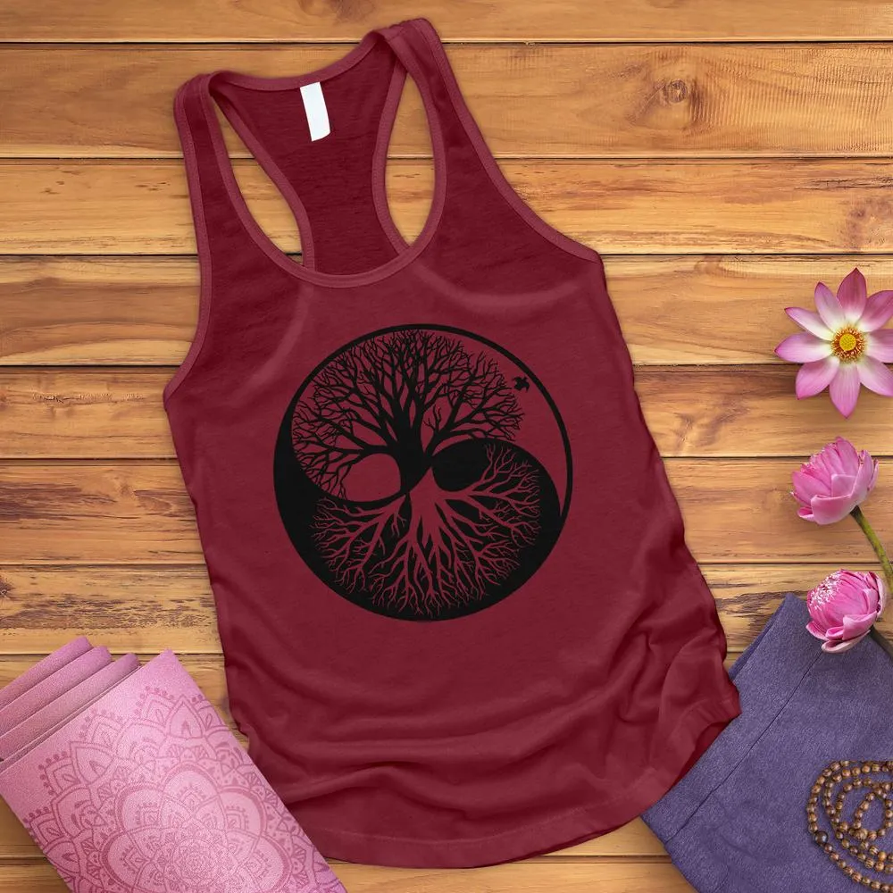 Yin Yang Tree of Life Tank Top