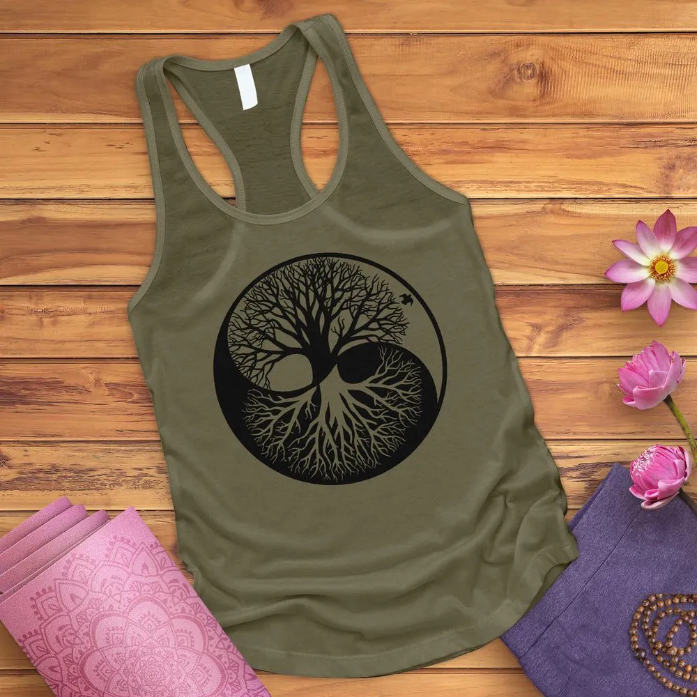 Yin Yang Tree of Life Tank Top