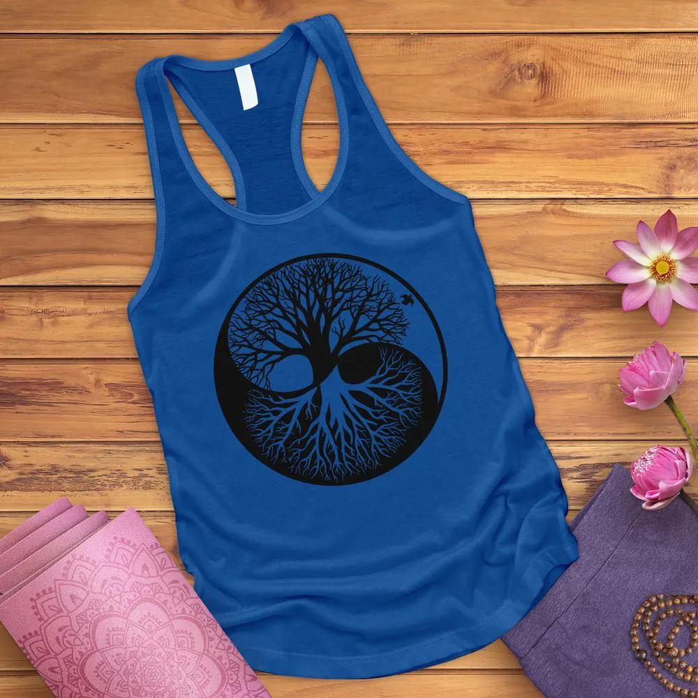 Yin Yang Tree of Life Tank Top