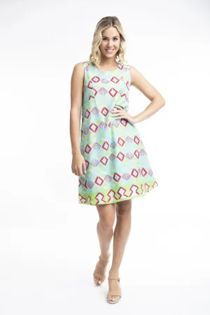 Zio Turq Dress Reversible Sleeveless